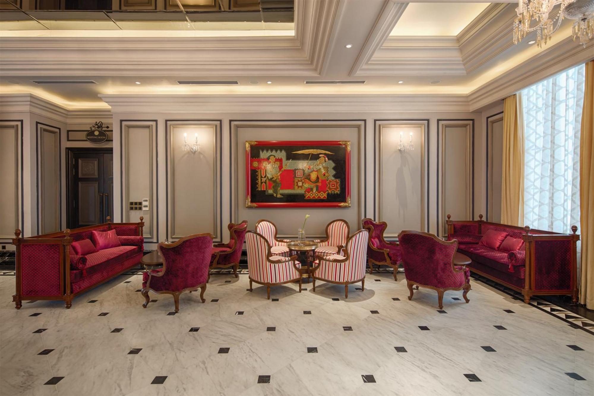 Silk Path Grand Sapa Resort & Spa Εξωτερικό φωτογραφία The lobby of the hotel
