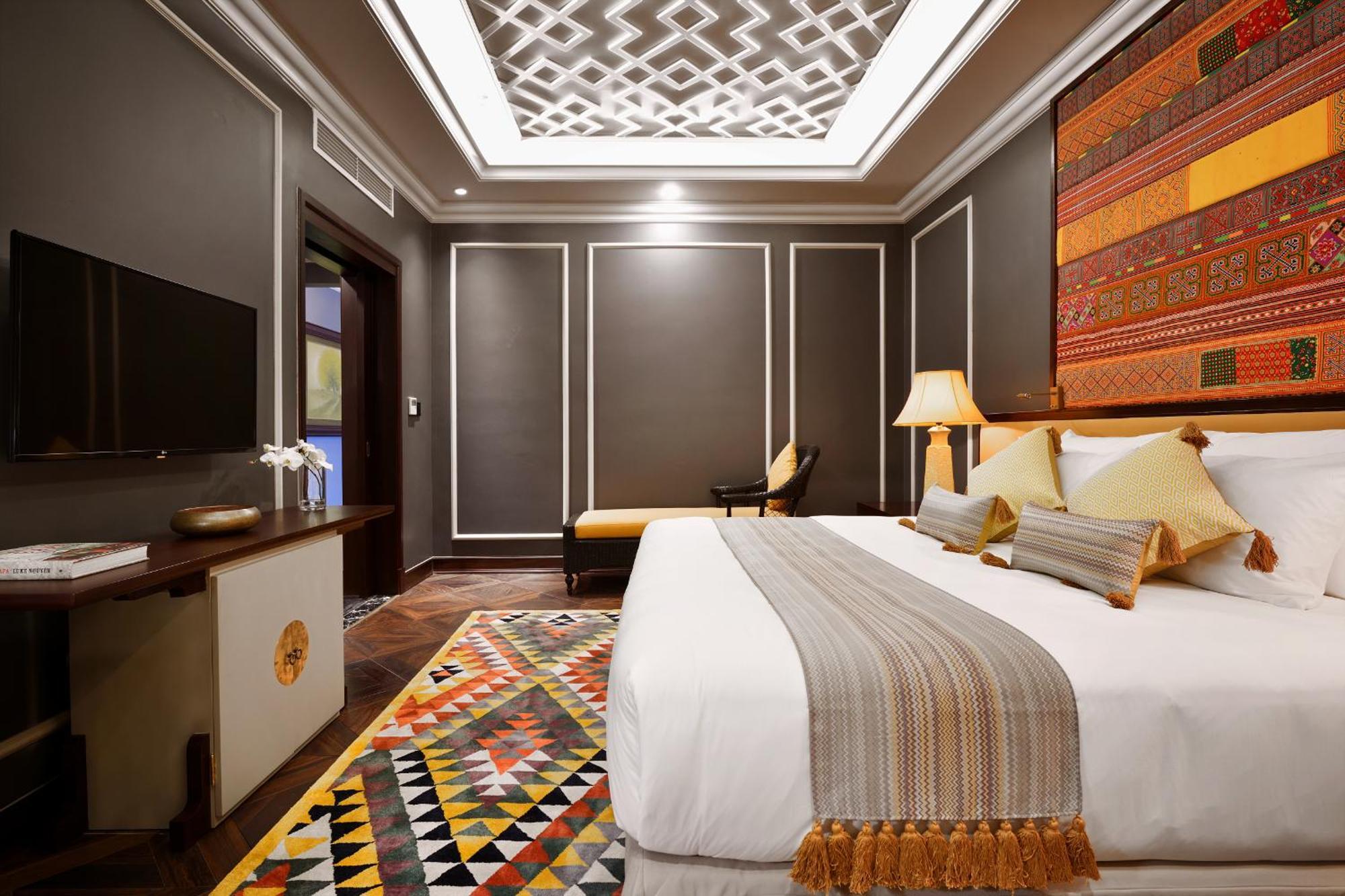 Silk Path Grand Sapa Resort & Spa Εξωτερικό φωτογραφία A bedroom at the hotel